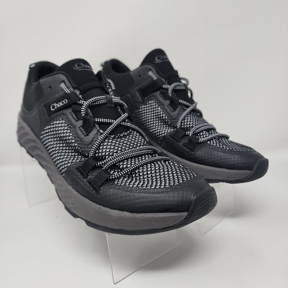 Chaco Running Shoes Womens 9 Black Canyonland Gym Workout Sneakers Logo